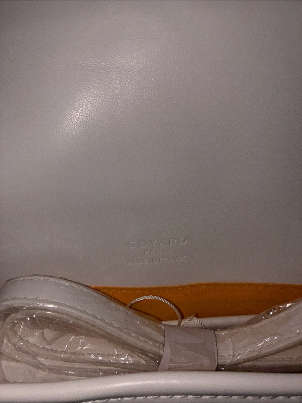 Goyard White Saint Honore Small Crossbody Bag - Picture 2 of 5